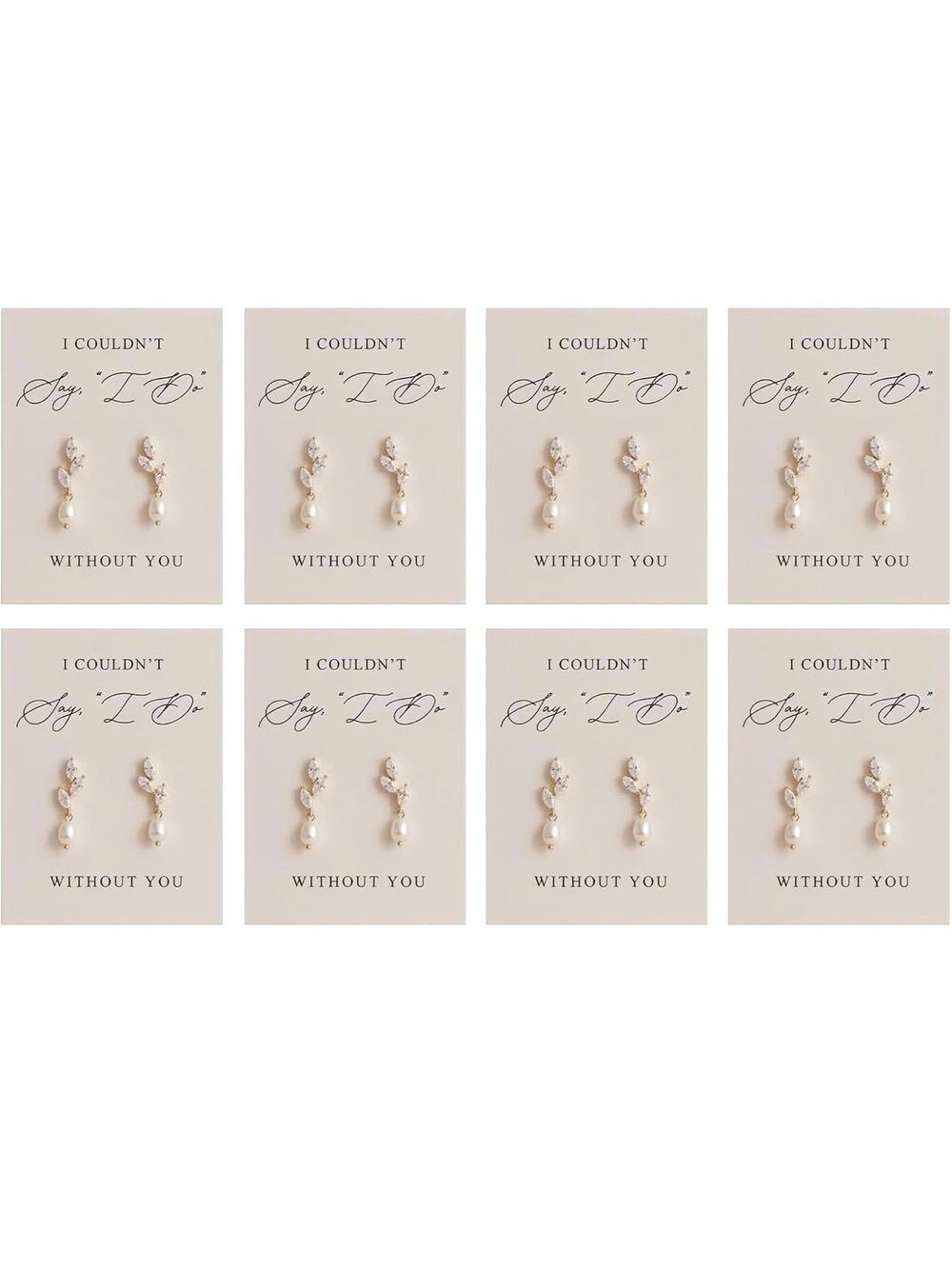 Bridal Bridesmaids Earrings